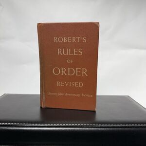 Robert's Rules of Order Revised 75th Anniversary Edition 1951 (see all photos)